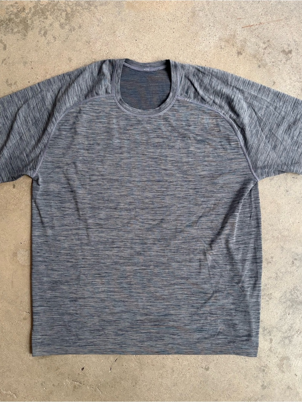 Lululemon Metal Vent Tech T-Shirt Men's XXL Time to Get Dirty Gray